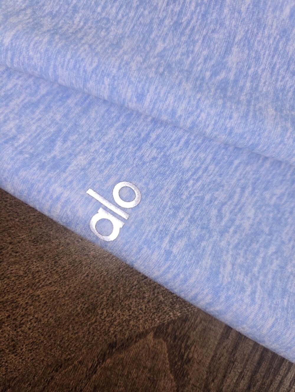 Alo Yoga Alosoft Legging in a Blue Heather sz MEDIUM - Picture 3 of 3